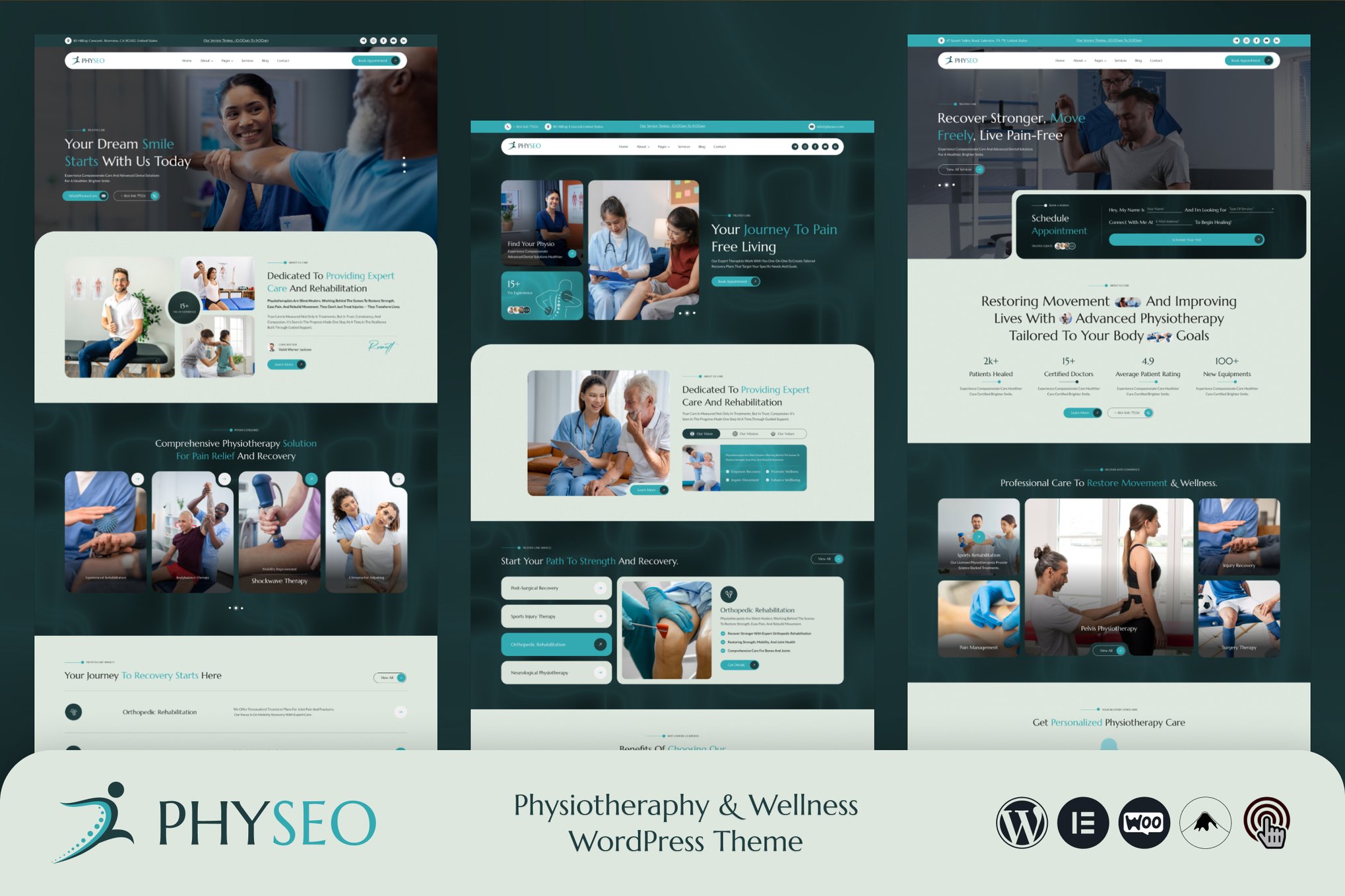 Physeo – Physiotherapy & Wellness WordPress Theme