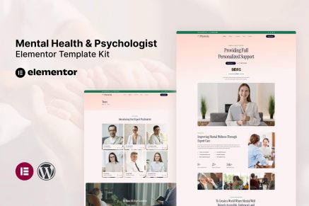 Physicola – Mental Health & Psychologist Elementor Template Kit