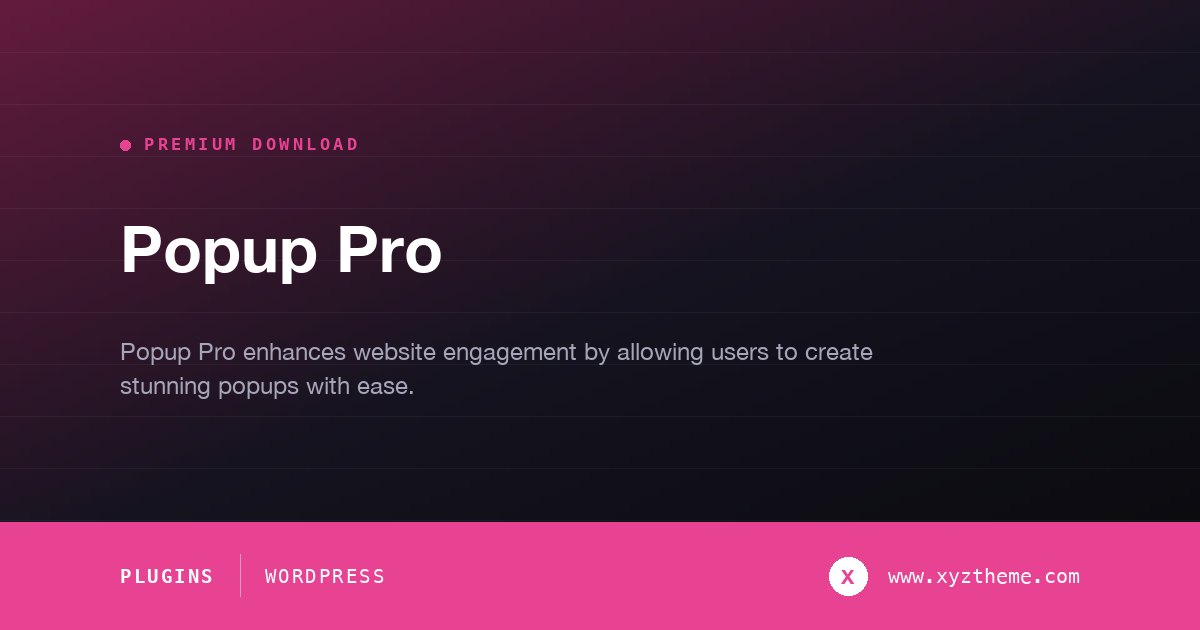 Popup Pro