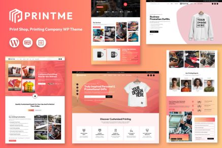 Printme – Printing Services WooCommerce Theme