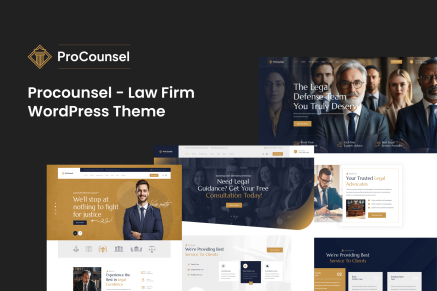 Procounsel – Law Firm WordPress Theme