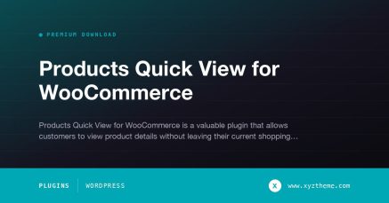 Products Quick View for WooCommerce