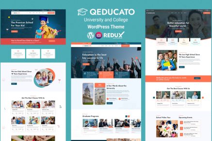 Qeducato – University and College WordPress Theme