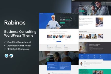 Rabinos – Business Consulting WordPress Theme