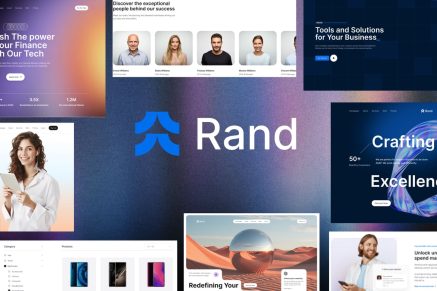 Rand – Creative Multipurpose WordPress Theme