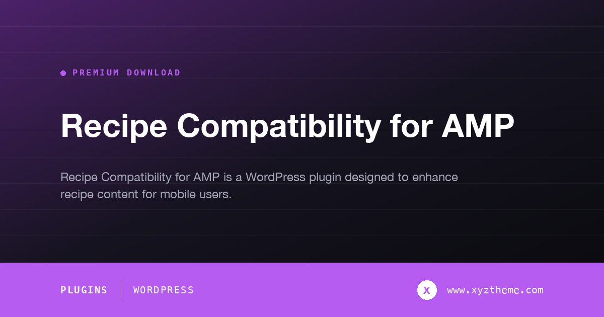 Recipe Compatibility for AMP
