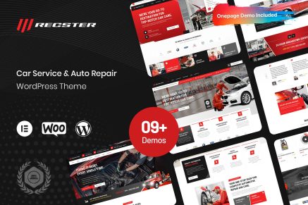 Recster – Car Service & Auto Repair Theme