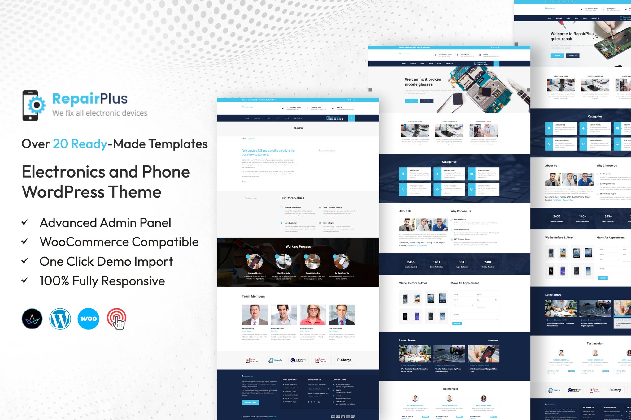 Repair Plus – Electronics & Phone WordPress Theme