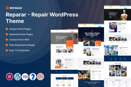 Reparar – Repair WordPress Theme