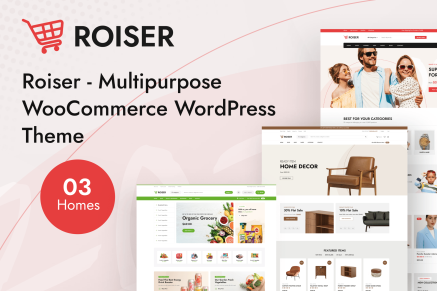 Roiser – Multipurpose WooCommerce WordPress Theme