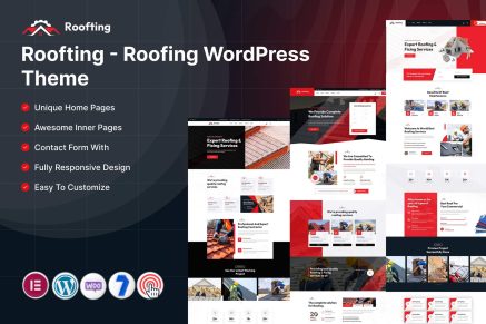 Roofting – Roofing WordPress Theme