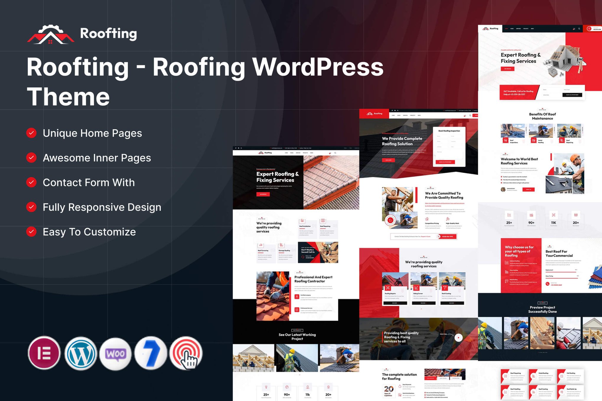 Roofting – Roofing WordPress Theme