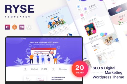 Ryse – SEO & Digital Marketing Theme