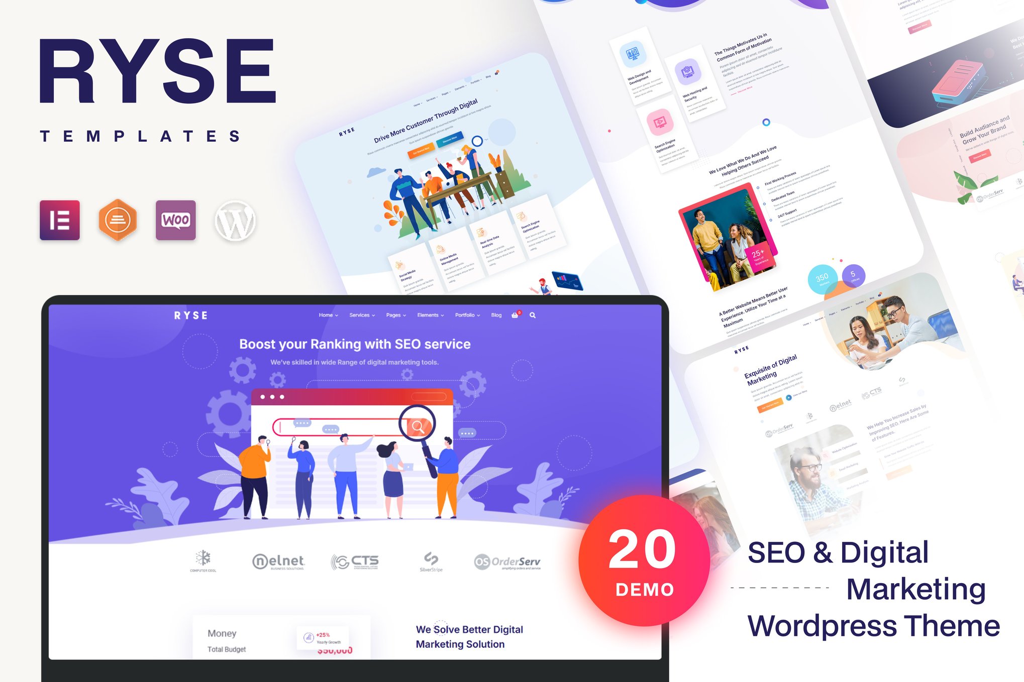 Ryse – SEO & Digital Marketing Theme