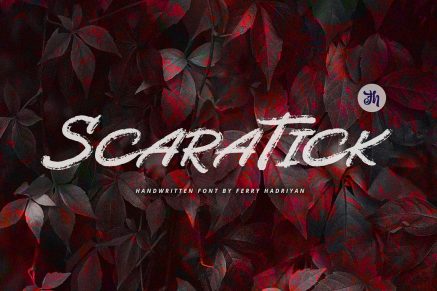 Scaratick – Handwritten Font