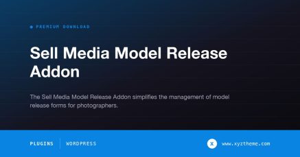 Sell Media Model Release Addon