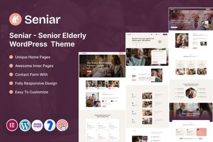 Seniar – Senior Elderly WordPress