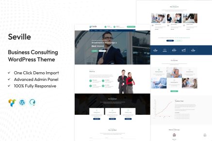 Seville -Business Consulting WordPress Theme