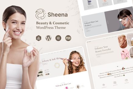 Sheena – Beauty & Cosmetic WooCommerce Theme