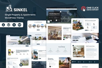 Sinkel – Single Property & Apartments Real Estate
