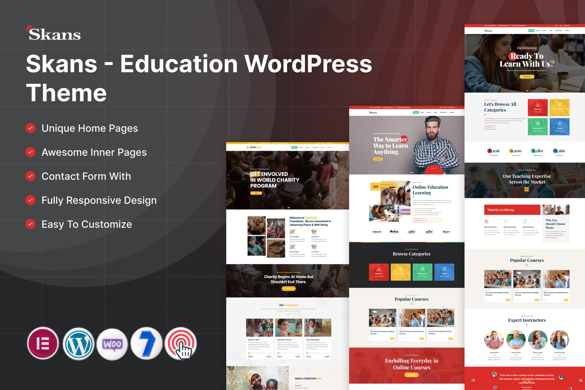 Skans – Education WordPress Theme