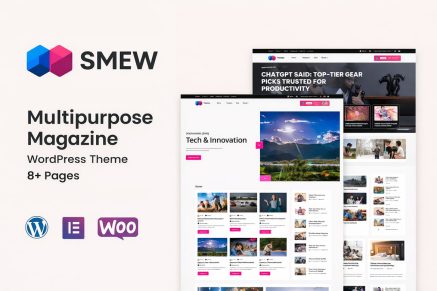 Smew – Multipurpose Magazine WordPress Theme