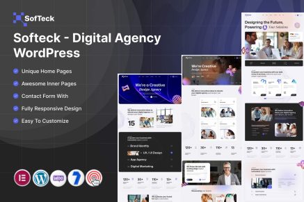 Softeck – Digital Agency WordPress