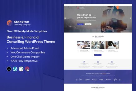 Stockton – Business Consulting WordPress Theme
