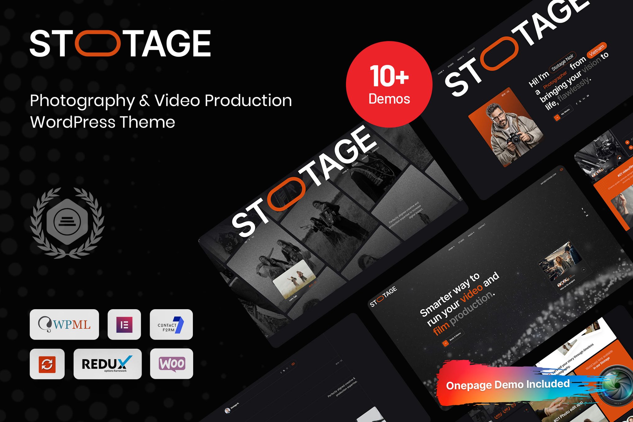 Stotage – Photography & Video Production WP Theme