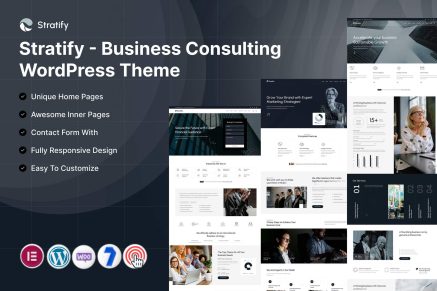 Stratify – Business Consulting WordPress Theme