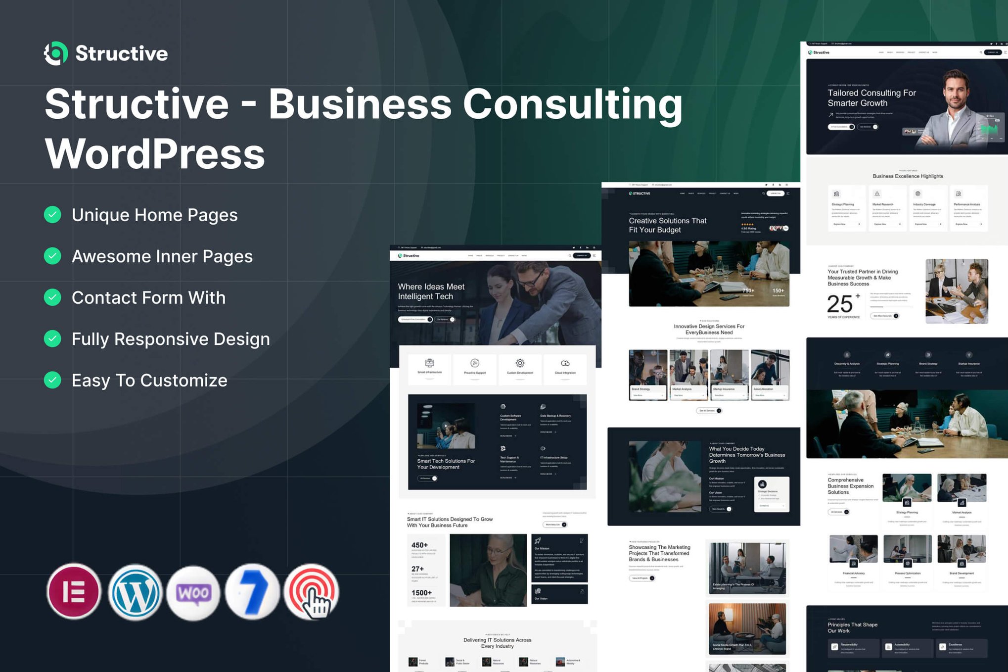 Structive – Business Consulting WordPress