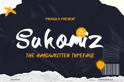 Sukomiz – Handwritten Font
