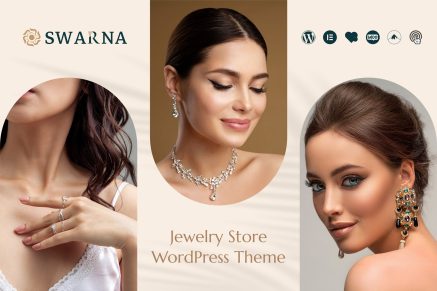 Swarna – Jewelry Store WordPress Theme