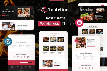 Tasteline – Restaurant & Cafe WordPress Theme