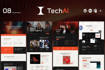 Tech Ai – Startup Agency Theme