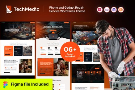 Techmedic – Phone & Gadget Repair WordPress Theme