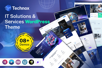 Technox – IT Solutions & Services WordPress Theme