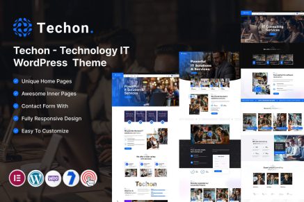 Techon – Technology IT WordPress