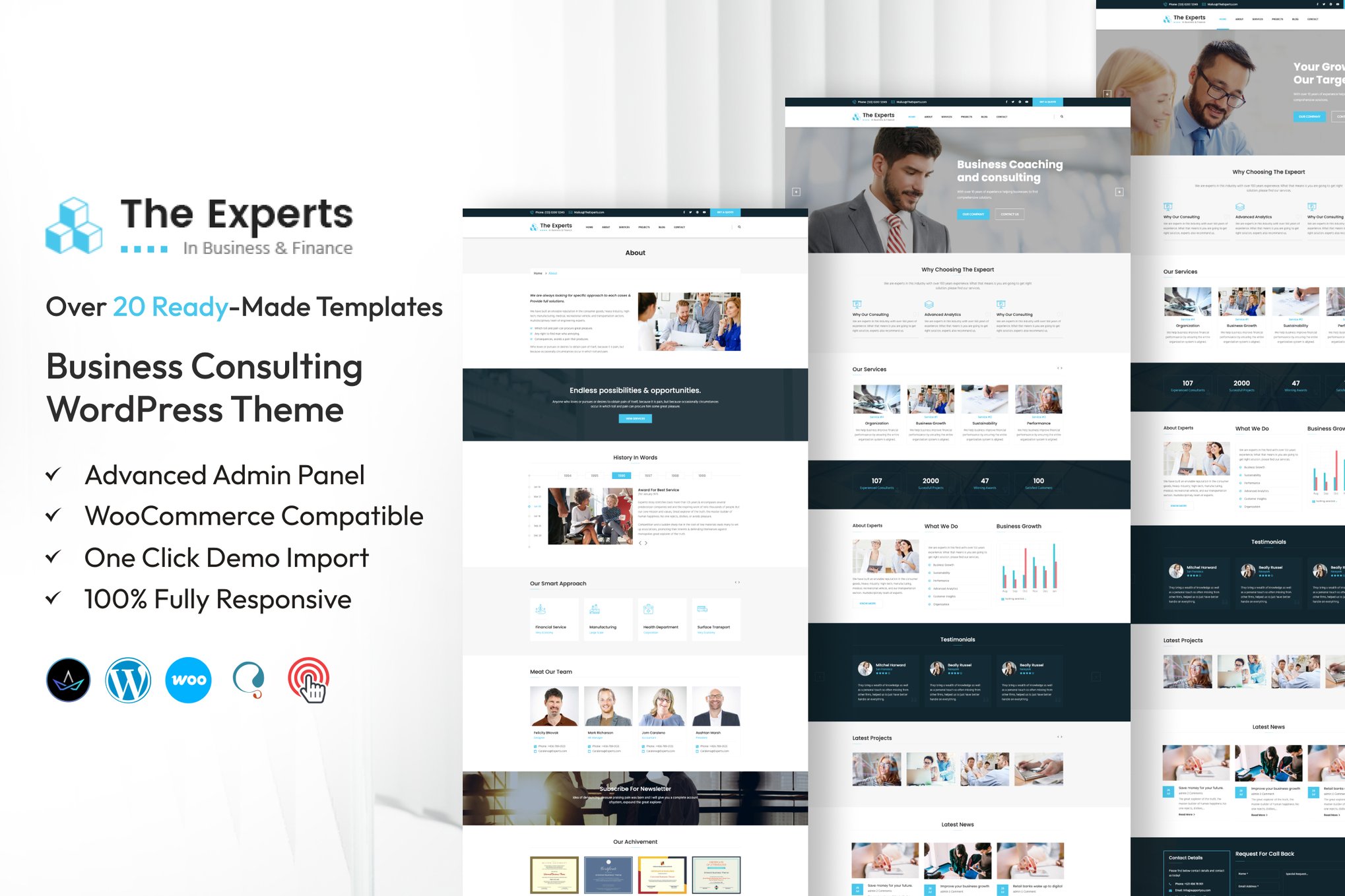 The Experts – Business Consulting WP Theme