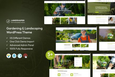 The Landshaper – Gardening & Landscaping WP Theme