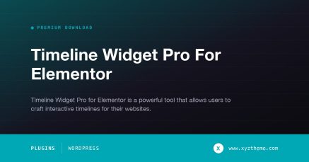 Timeline Widget Pro For Elementor
