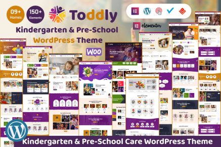 Toddly – Kids & Kindergarten WordPress Theme