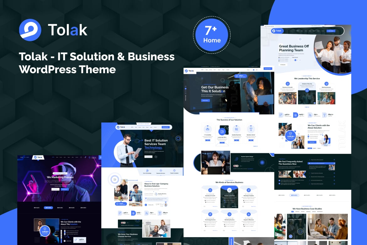 Tolak – It Solution & Business WordPress Theme