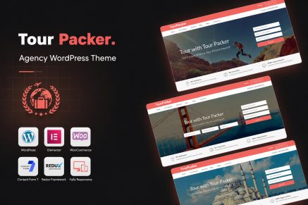 Tour Packer – Agency WordPress Theme