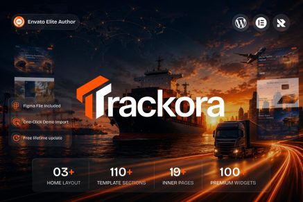 Trackora – Transportation & Logistics WordPress