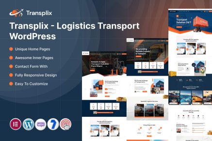Transplix – Logistics Transport WordPress