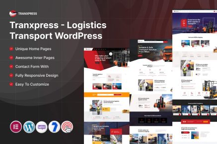 Tranxpress – Logistics Transport WordPress