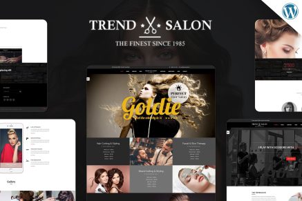 Trend Salon WordPress Theme
