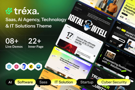 Trexa- Technology & IT Solutions WordPress Theme