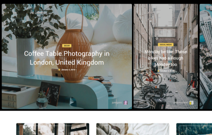 Tumli – Personal Masonry WordPress Theme